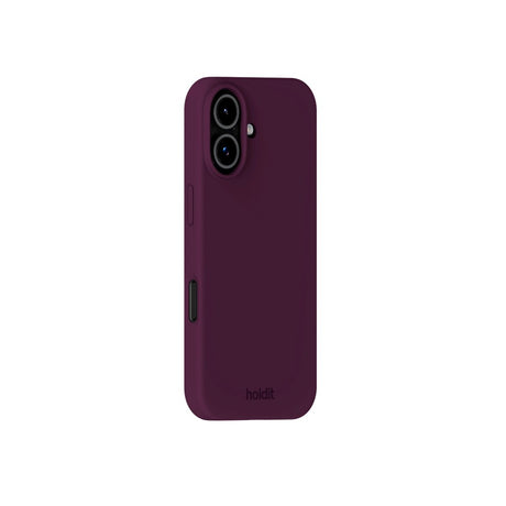 Holdit iPhone 17 Soft Touch Silikone Case - Deep Plum