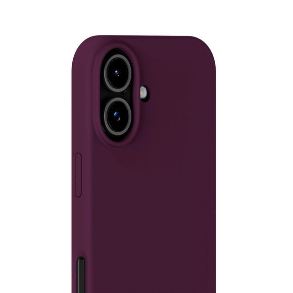 Holdit iPhone 17 Soft Touch Silikone Case - Deep Plum
