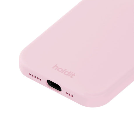Holdit iPhone 17 Soft Touch Silikone Case - Pale Pink