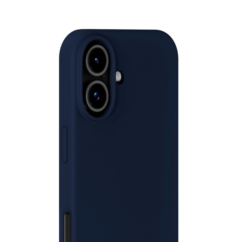 Holdit iPhone 17 Soft Touch Silikone Case - Midnight Blue