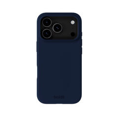 Holdit iPhone 17 Pro Soft Touch Silikone Case - Midnight Blue