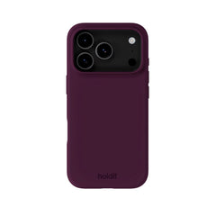 Holdit iPhone 17 Pro Max Soft Touch Silikone Case - Deep Plum