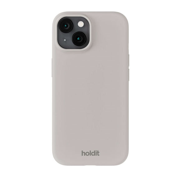 iPhone 14 / 13 Holdit Soft Touch Silikone Case - Wool Gray