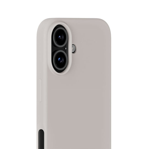 iPhone 16 Holdit Soft Touch Silikone Case - Wool Gray