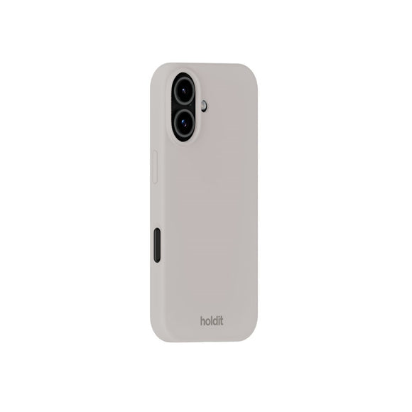 iPhone 17 Holdit Soft Touch Silikone Case - Wool Gray