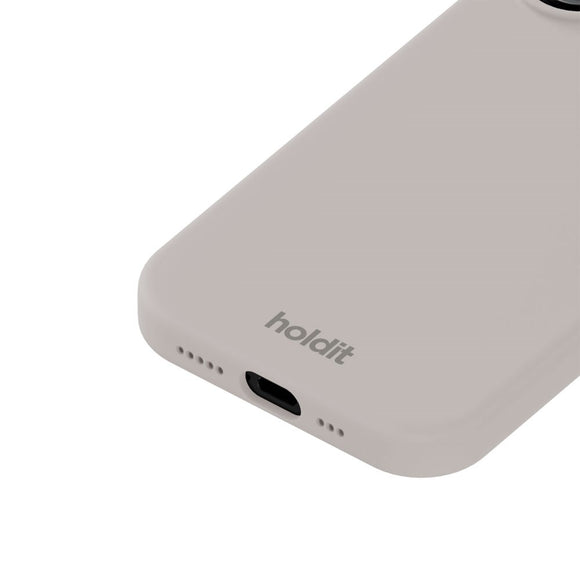 iPhone 17 Holdit Soft Touch Silikone Case - Wool Gray