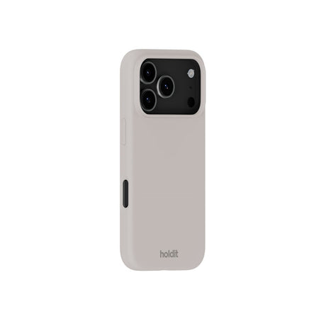 iPhone 17 Pro Holdit Soft Touch Silikone Case - Wool Gray