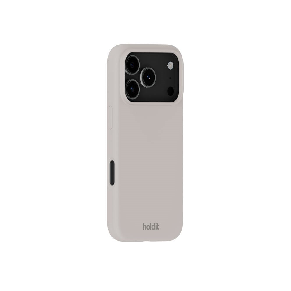 iPhone 17 Pro Holdit Soft Touch Silikone Case - Wool Gray