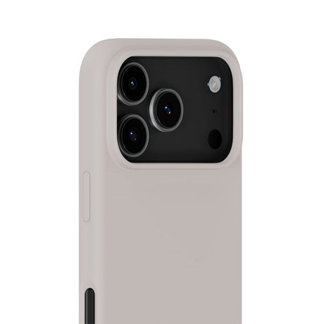 iPhone 17 Pro Holdit Soft Touch Silikone Case - Wool Gray