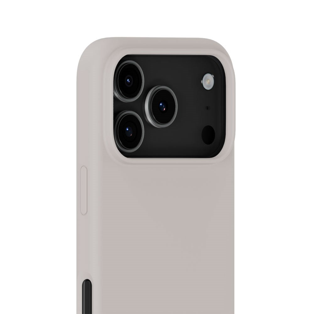 iPhone 17 Pro Holdit Soft Touch Silikone Case - Wool Gray