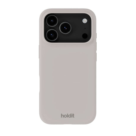 iPhone 17 Pro Max Holdit Soft Touch Silikone Case - Wool Gray