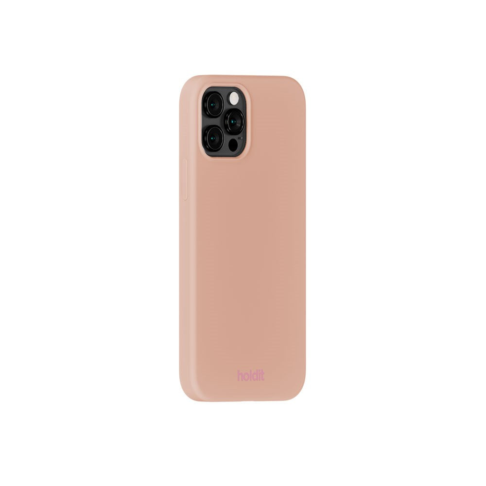 iPhone 12 / 12 Pro Holdit Soft Touch Silikone Case - Bare Pink