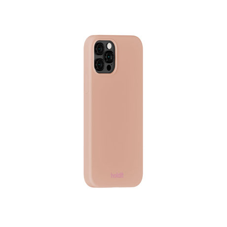 iPhone 12 / 12 Pro Holdit Soft Touch Silikone Case - Bare Pink