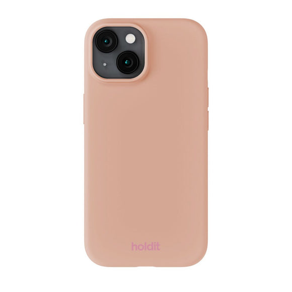 iPhone 14 / 13 Holdit Soft Touch Silikone Case - Bare Pink