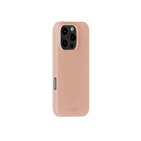 iPhone 16 Pro Holdit Soft Touch Silikone Case - Bare Pink