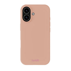 iPhone 17 Holdit Soft Touch Silikone Case - Bare Pink