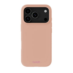 iPhone 17 Pro Holdit Soft Touch Silikone Case - Bare Pink