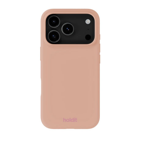 iPhone 17 Pro Holdit Soft Touch Silikone Case - Bare Pink