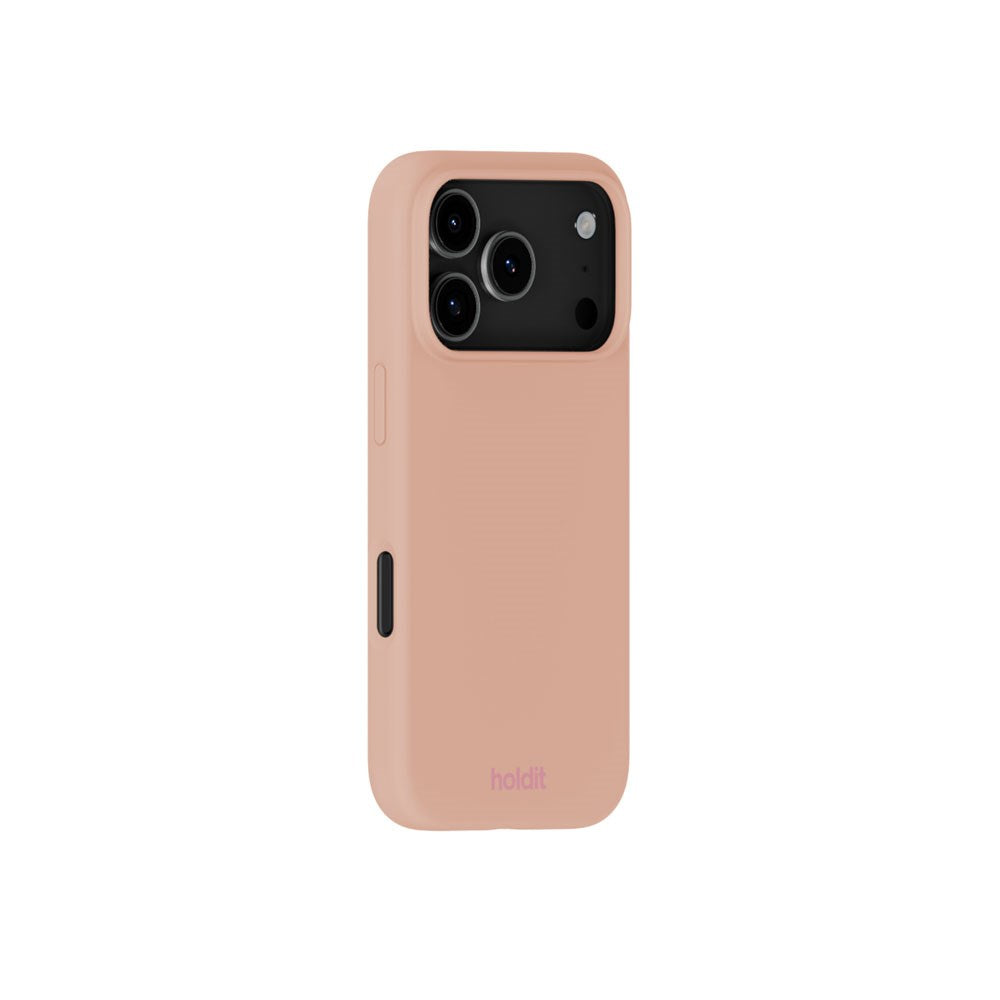 iPhone 17 Pro Holdit Soft Touch Silikone Case - Bare Pink