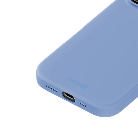 iPhone 16 Pro Holdit Soft Touch Silikone Case - Soft Cobalt