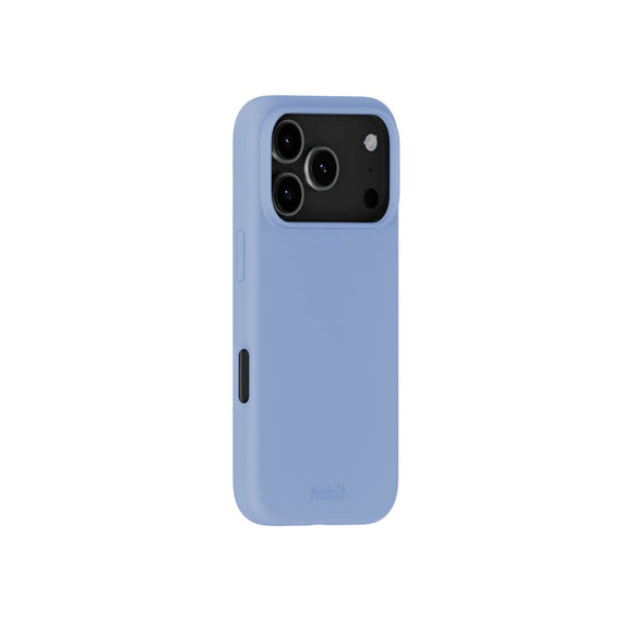 iPhone 17 Pro Holdit Soft Touch Silikone Case - Soft Cobalt