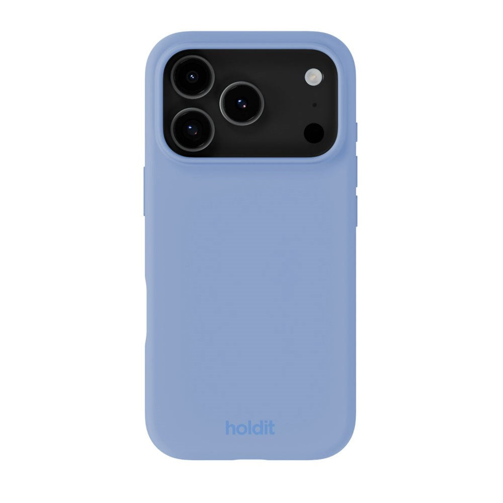 iPhone 17 Pro Max Holdit Soft Touch Silikone Case - Soft Cobalt