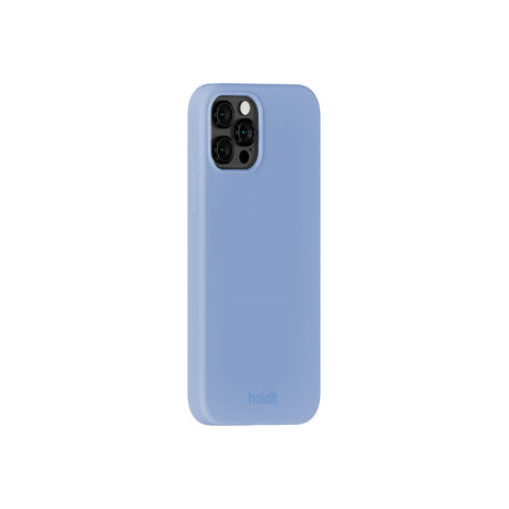 iPhone 12 / 12 Pro Holdit Soft Touch Silikone Case - Soft Cobalt