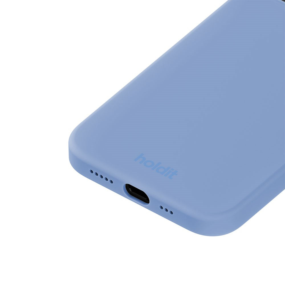 iPhone 12 / 12 Pro Holdit Soft Touch Silikone Case - Soft Cobalt