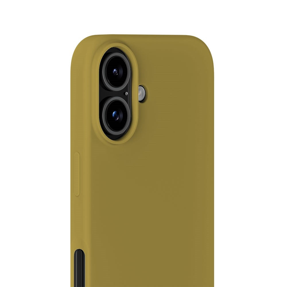 iPhone 16 Holdit Soft Touch Silikone Case - Warm Olive