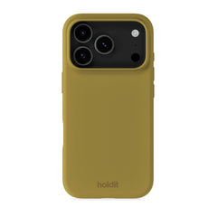 iPhone 17 Pro Max Holdit Soft Touch Silikone Case - Warm Olive