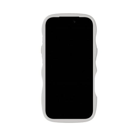 iPhone 17 Pro Holdit Wavy Case - Wool Grey / Transparent