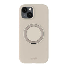 iPhone 17e / 16e / 15 Holdit Silikone Stand Case - Light Beige