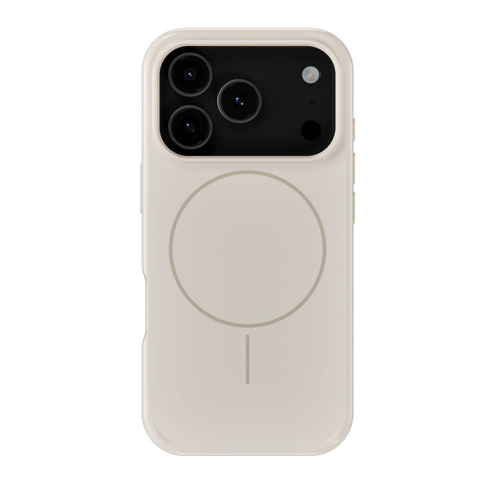 iPhone 17 Pro Max Holdit Mono Case - MagSafe Kompatibel - Light Beige / Beige