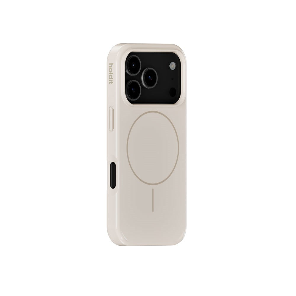 iPhone 17 Pro Max Holdit Mono Case - MagSafe Kompatibel - Light Beige / Beige