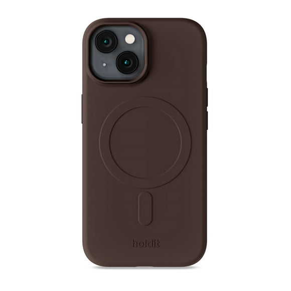 iPhone 17e / 16e / 15 / 14 / 13 Holdit Soft MagSafe Case - Chocolate