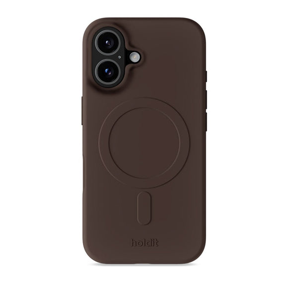 iPhone 16 Holdit Soft MagSafe Case - Chocolate
