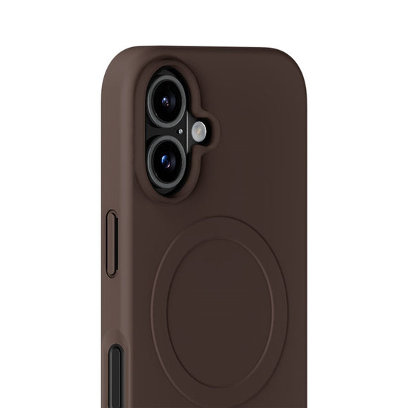 iPhone 16 Holdit Soft MagSafe Case - Chocolate