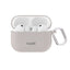 Apple AirPods Pro (3. Gen.) Holdit Silicone Case m. Karabinhage - Wool Gray
