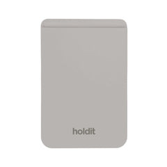 Holdit MagSafe Silicone Kortholder - Wool Gray