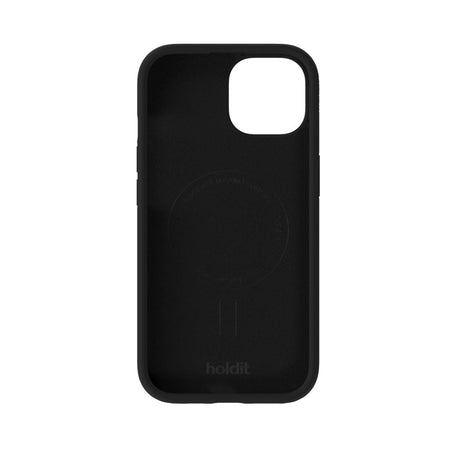 iPhone 15 / 14 / 13 Holdit Soft Touch MagSafe Silikone Case - Black