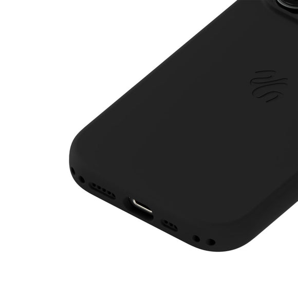 iPhone 16 Pro Holdit Soft Touch MagSafe Silikone Case - Black