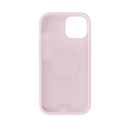 iPhone 15 / 14 / 13 Holdit Soft Touch MagSafe Silikone Case - Pale Pink