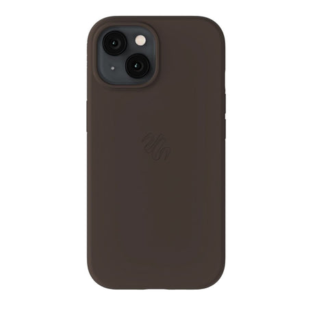 iPhone 15 / 14 / 13 Holdit Soft Touch MagSafe Silikone Case - Chocolate