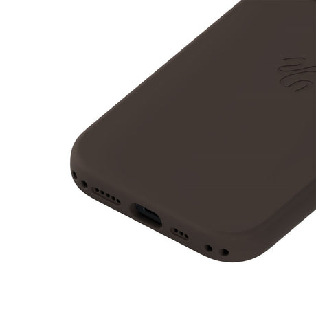 iPhone 15 / 14 / 13 Holdit Soft Touch MagSafe Silikone Case - Chocolate