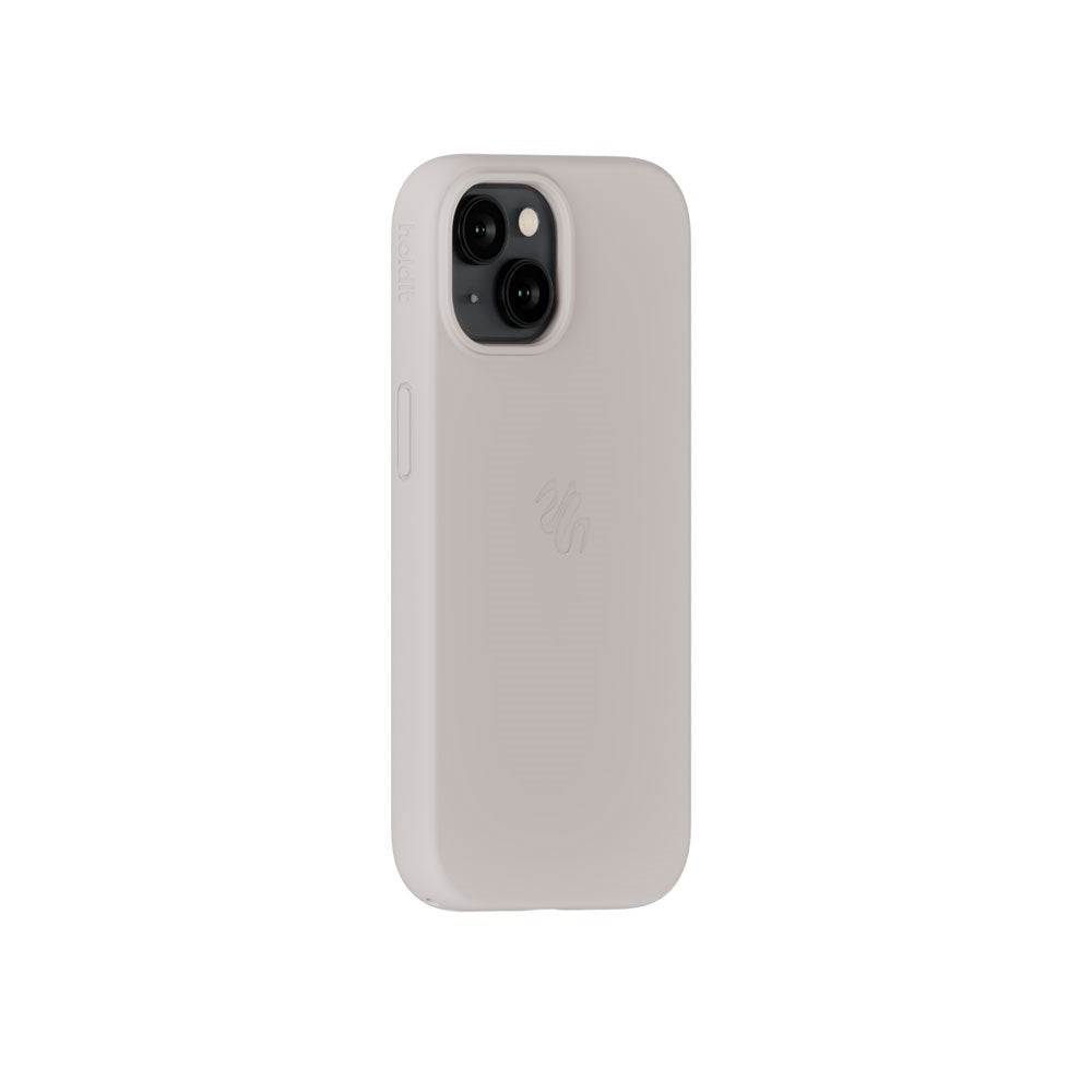 iPhone 15 / 14 / 13 Holdit Soft Touch MagSafe Silikone Case - Wool Gray