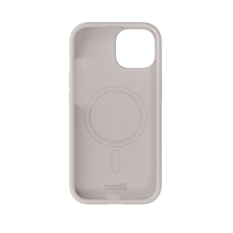 iPhone 15 / 14 / 13 Holdit Soft Touch MagSafe Silikone Case - Wool Gray