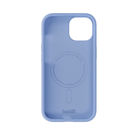 iPhone 15 / 14 / 13 Holdit Soft Touch MagSafe Silikone Case - Soft Cobalt