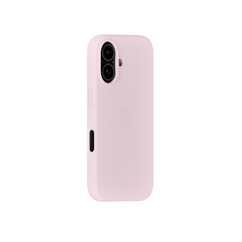 iPhone 16 Holdit Soft Touch MagSafe Silikone Case - Pale Pink