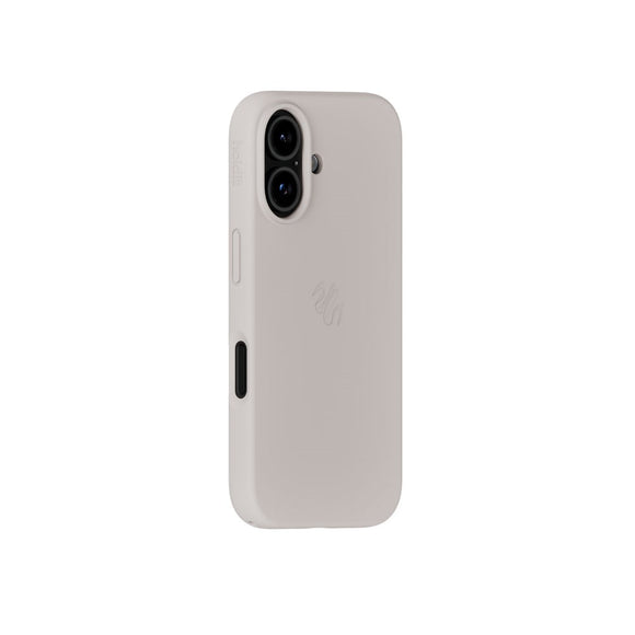 iPhone 16 Holdit Soft Touch MagSafe Silikone Case - Wool Gray
