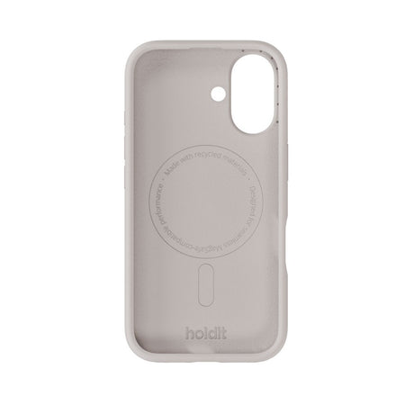 iPhone 16 Holdit Soft Touch MagSafe Silikone Case - Wool Gray